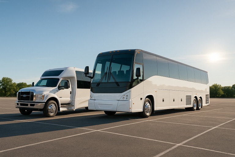 Charter Bus in Bellevue
