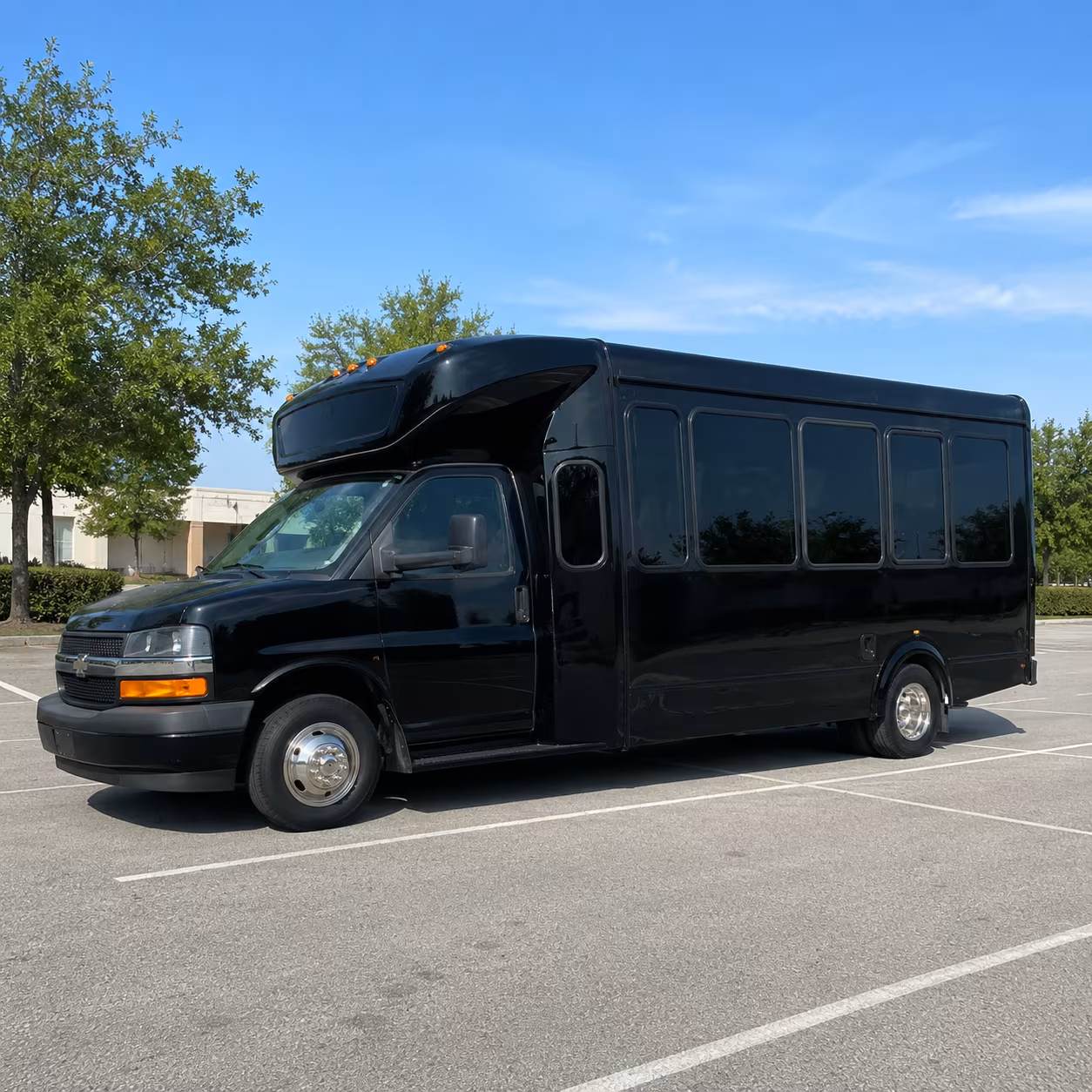bellevue party bus booking step 1